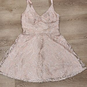 Speechless Blush Pink Dress Size 5